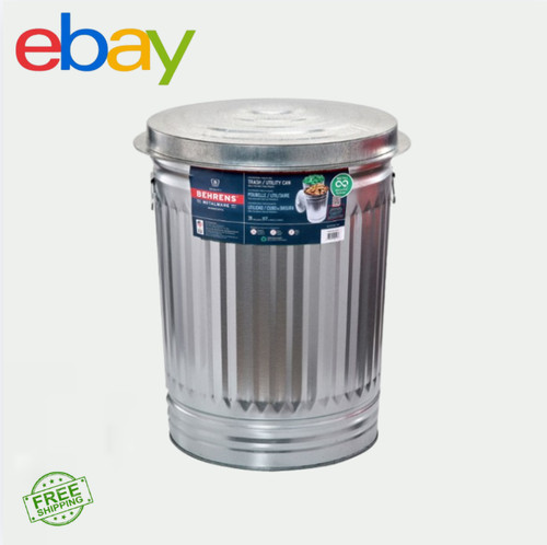 Behrens gallon steel - steel, trash
