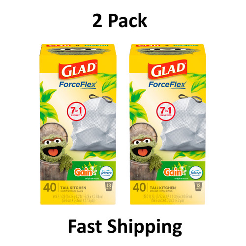 Glad forceflex gallon tall - forceflex, 13