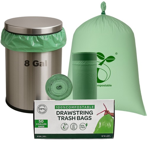 Trash bags 100 compostable - trash, 100%